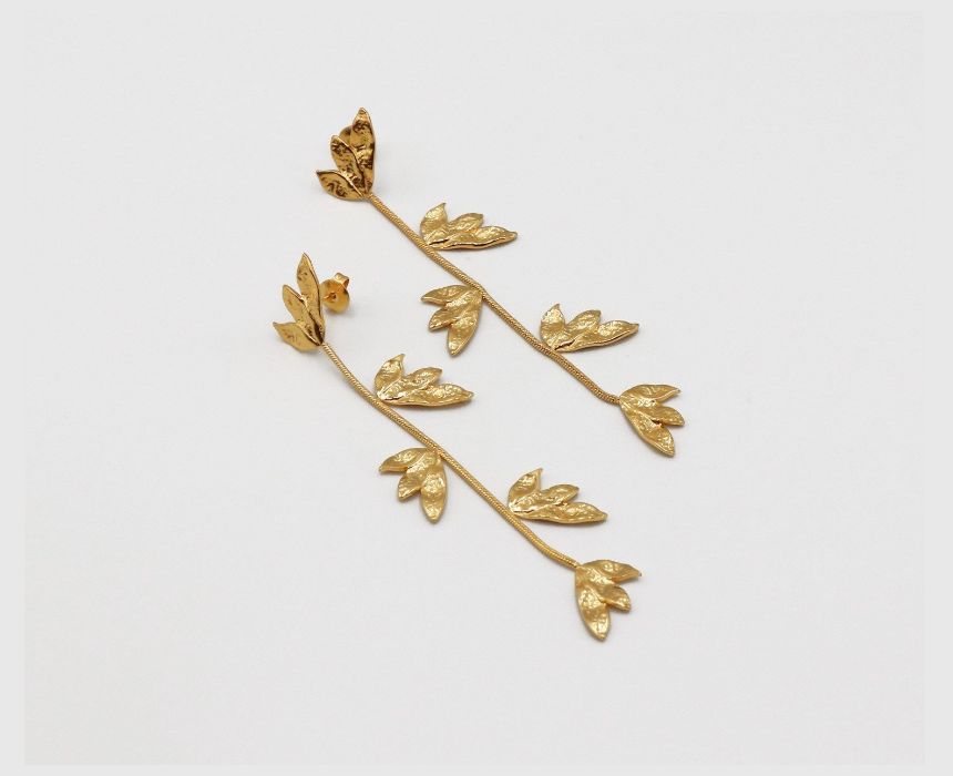 4 Orchid Earrings - Image 1