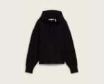 Knit Hoodie in Black - Image 
