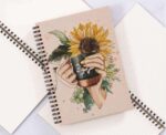 Sunflowers Spiral Notebook - Image 