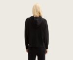 Knit Hoodie in Black - Image 