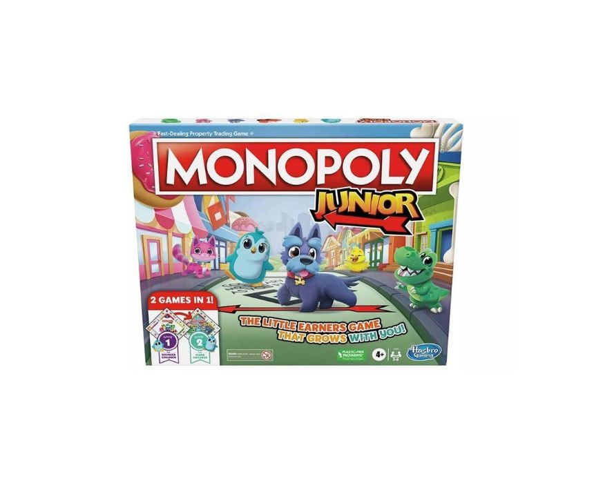 52 Hasbro Classic Monopoly Junior - Image 1
