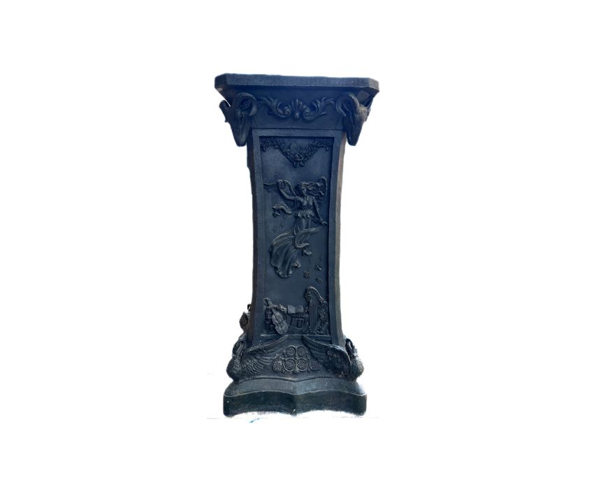 54 Romans Pillar Resin with Engravings - Image 1