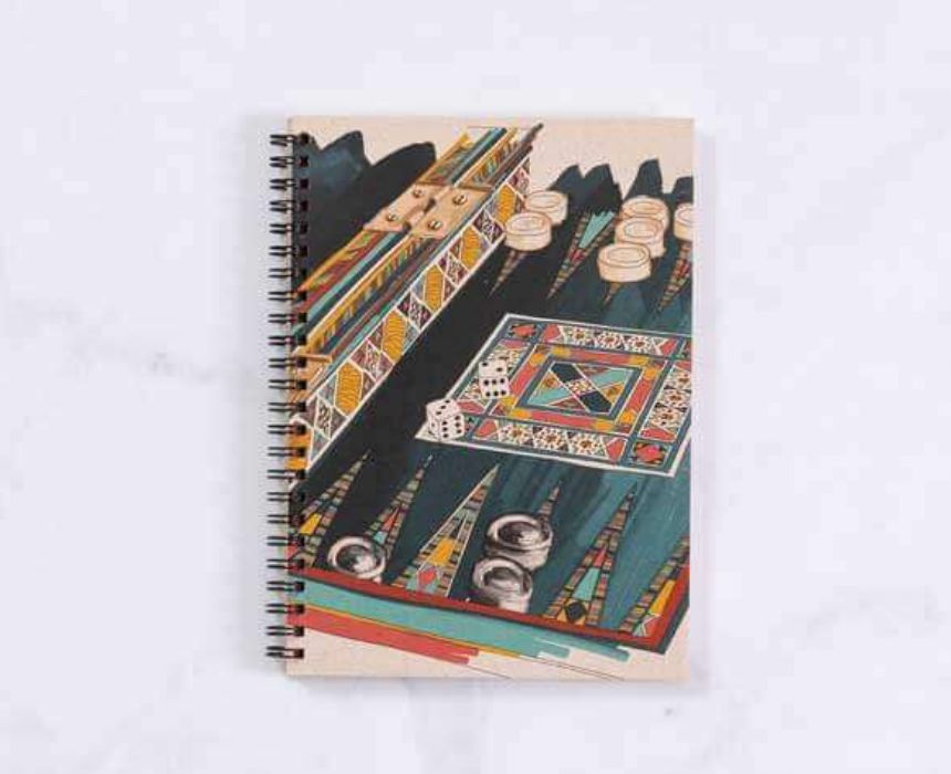 6 Tawleh Spiral Notebook - Image 1
