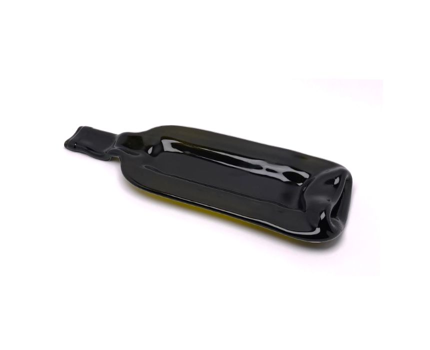 8 Melted Bottle in Dark Green - Image 1