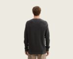 V-Neck Sweater in Dark Grey - Image 