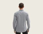 Dot Print Shirt in Grey - Image 