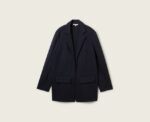 Textured Blazer in Navy - Image 