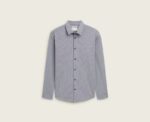Dot Print Shirt in Grey - Image 