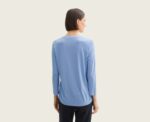 V-Neck Shirt in Blue - Image 