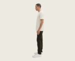 Soft Tapered Cargo Pants in Khaki - Image 