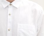 Cotton Printed Shirt in White - Image 