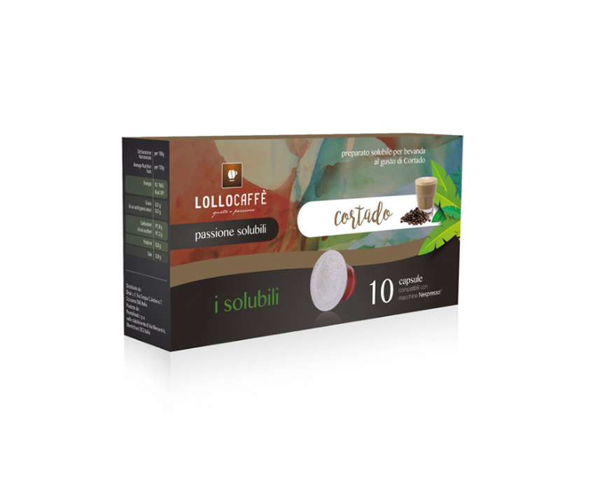 CORTADO 10 CAPSULES Macchiato Coffee Capsules (Box of 10) - Image 1
