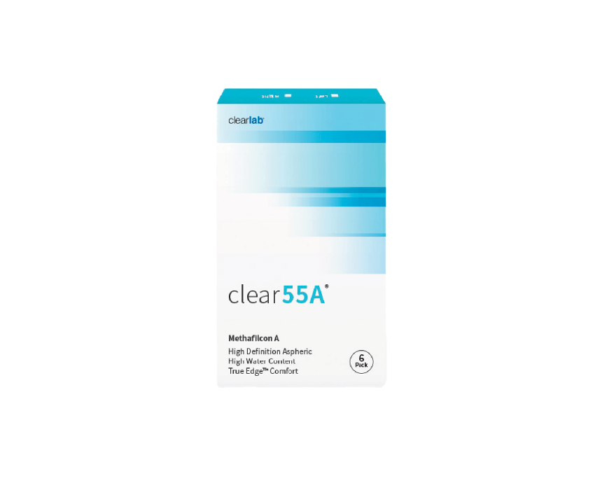 ClearLab_ClearLab-26 Clear 55A Monthly Lenses (Box of 6) - Image 1