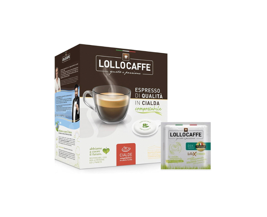 DEK POD BOX Decaf Coffee Espresso Pods - Image 1