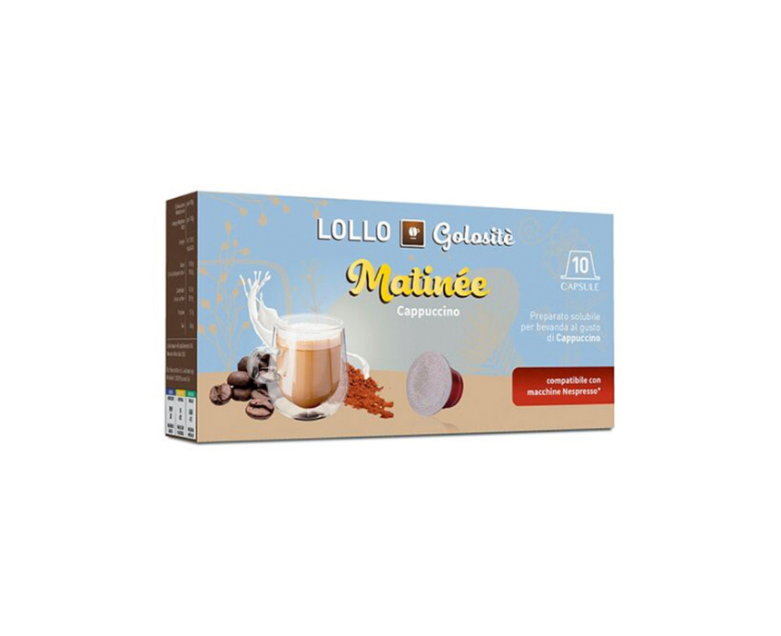 MATINEE 10 CAPSULES Cappuccino Coffee Capsules (Box of 10) - Image 1