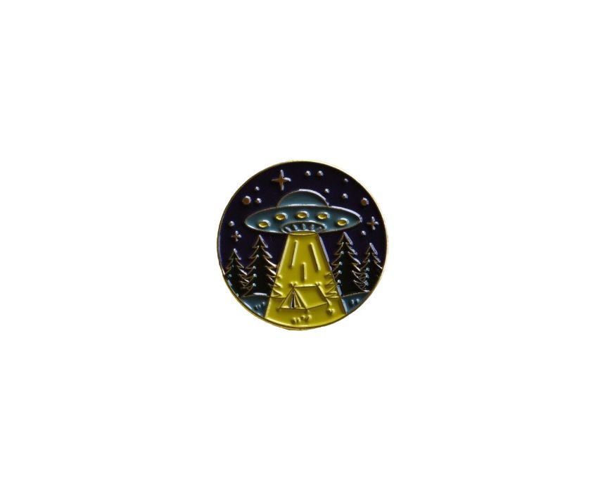 0 Space Ship Pin - Image 1