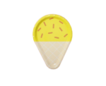 Ice Cream Paper Set in Yellow - Image 