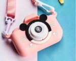 Mickey Kids HD Digital Camera in Pink - Image 