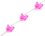 LED Butterfly Fairy Light DC 3M in Pink - Image 