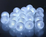 LED Fairy Light Ball AC 3M in Blue - Image 