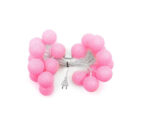 LED Fairy Light Ball AC 3M in Pink - Image 