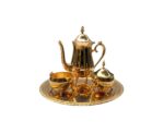 Gold Plated Tea Set - Image 