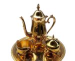 Gold Plated Tea Set - Image 