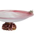 Italian Murano Glass Bowl in Pink - Image 