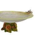 Italian Murano Glass Bowl in Yellow - Image 