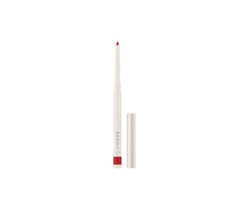 Deep Red Lip Pencil Crayon in Deep Red (02) - Image 1