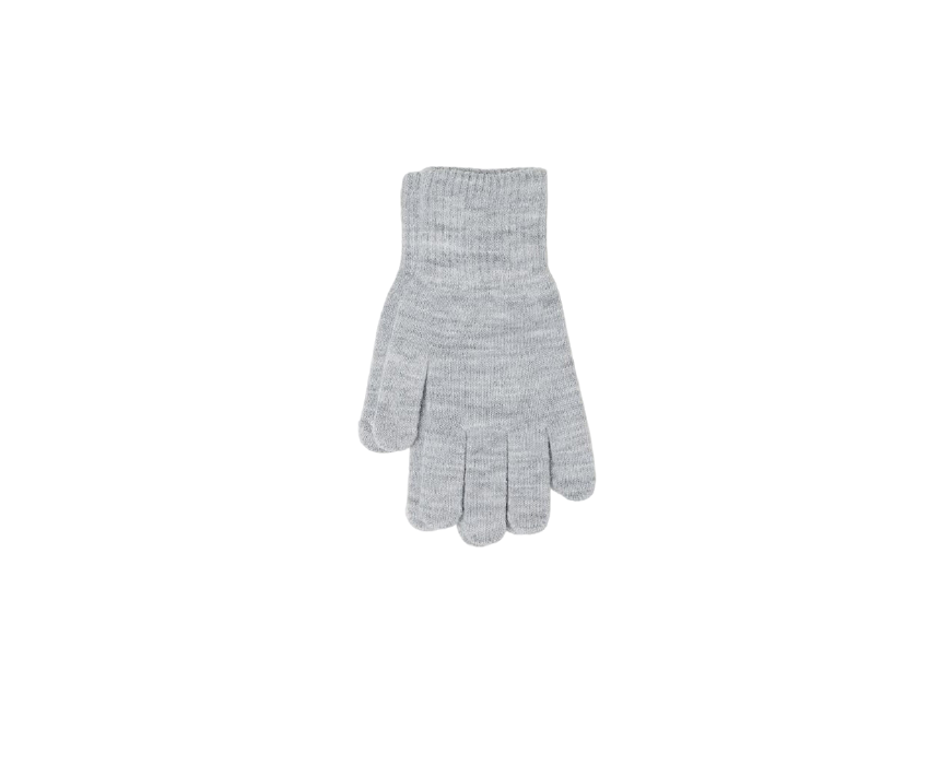 Sweet Little Darlings-06 Kids Gloves in Light Grey - Image 1