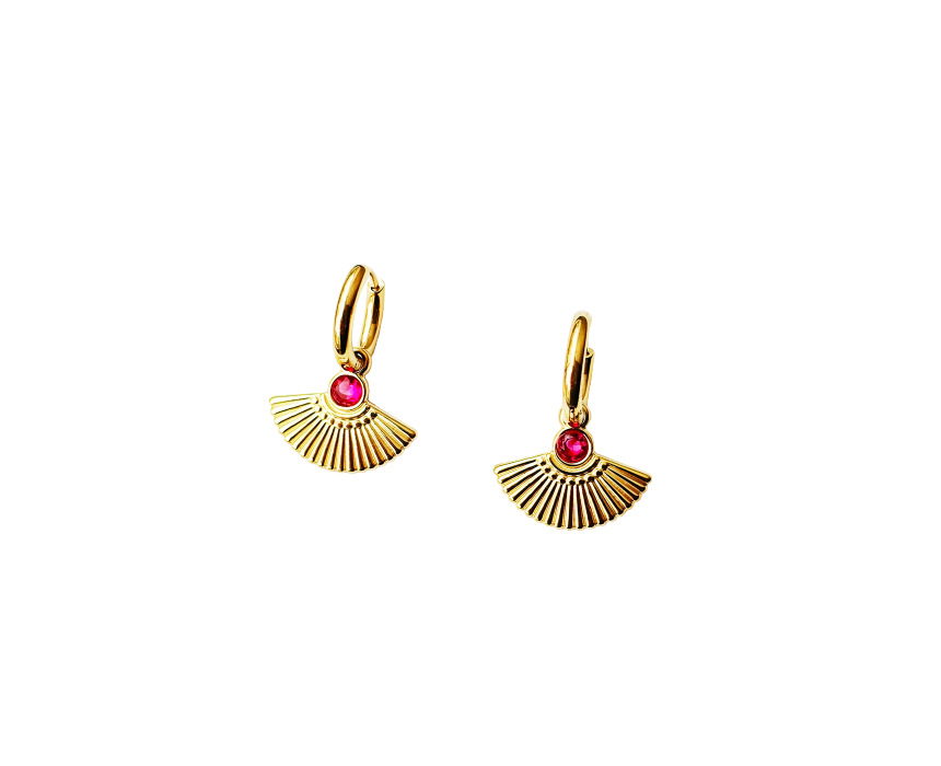 The Fab Drops-21 Scarlet Earrings - Image 1