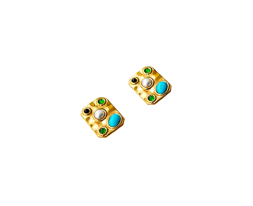 The Fab Drops-23 Aquarius Earrings - Image 1