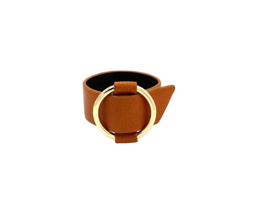 The Fab Drops_Bracelets-01 Rhenna Bangle in Brown - Image 1