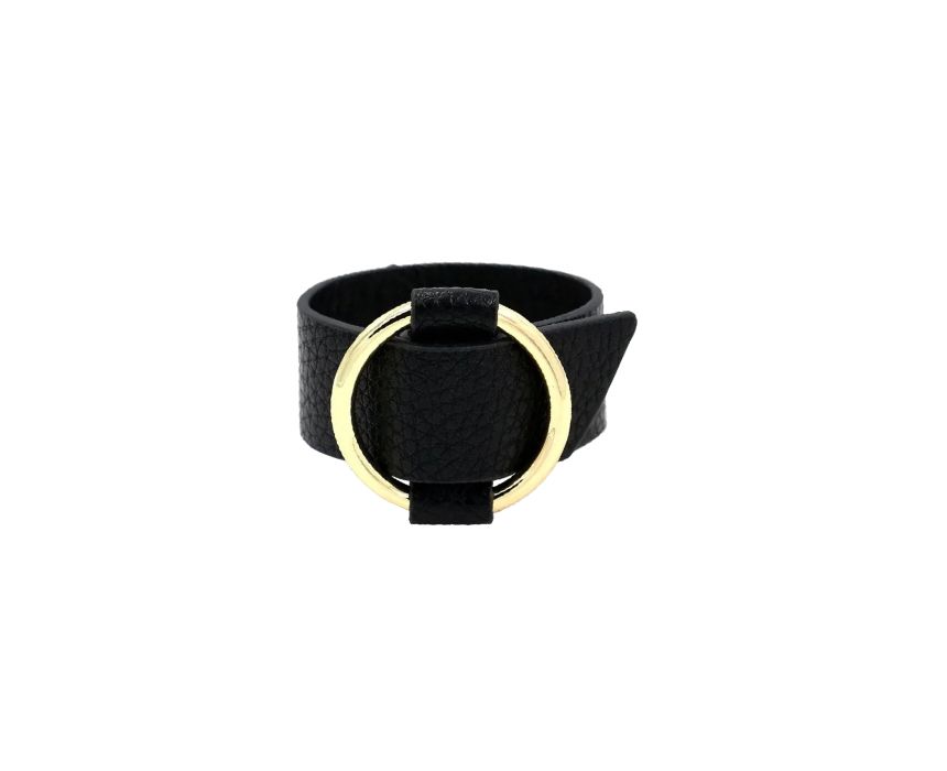 The Fab Drops_Bracelets-02 Rhenna Bangle in Black - Image 1