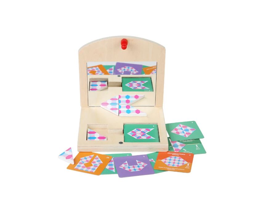 0 Montessori Mirror Puzzle Toy - Image 1