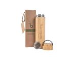 Bamboo Water Bottle with Handle - Image 