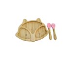 Bamboo Bear Baby Feeding Set - Image 