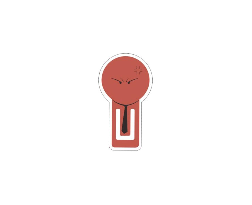 8 Angry Bookmark - Image 1