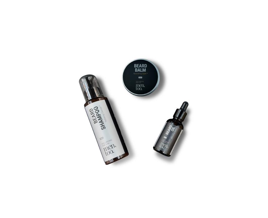 MenToo-10 Beard Grooming Essentials Trio - Image 1