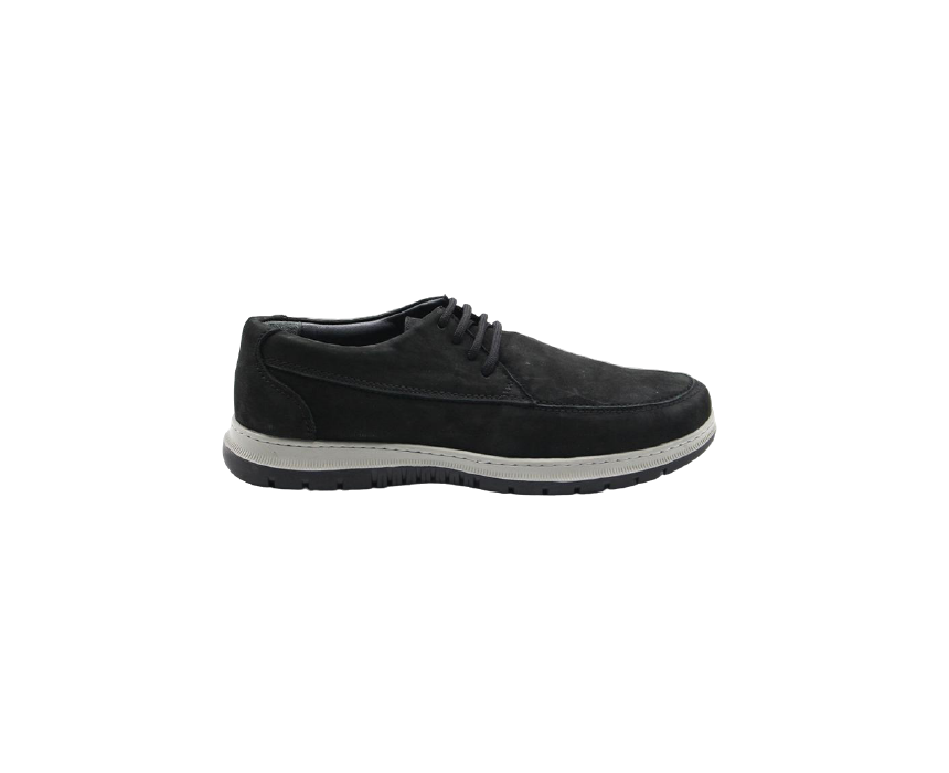 Pavarotti_Bracelets-07 Casual Suede Shoes in Black - Image 1
