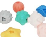Silicone Rubber Sensory Balls 7 pcs - Image 