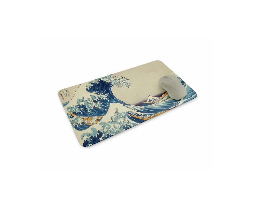 19 The Great Wave of Kanagawa Mousepad | Waterproof - Image 1