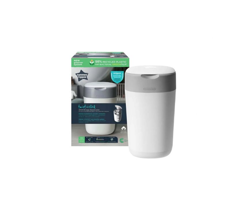 4 Tommee Tippee Twist & Click Disposal Bin - Image 1