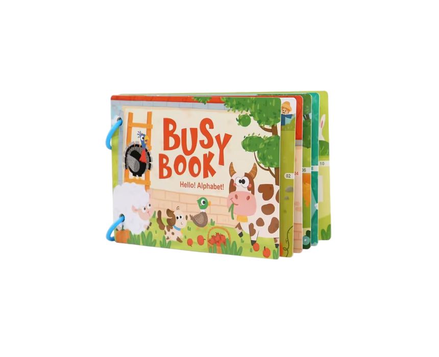 47 Puzzle Paste Busy Book - Image 1