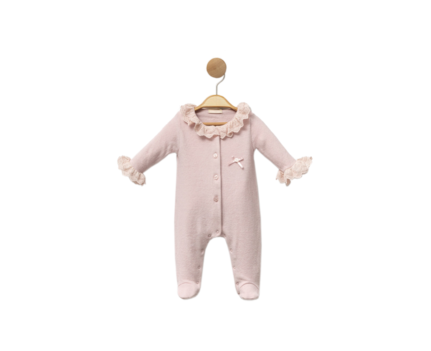 5 Cassiope Wool Overall in Pink - Image 1