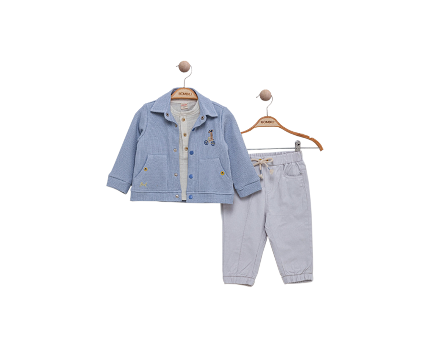 6 Bombili Bicycle Set in Blue - Image 1