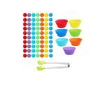 Clip Plush Ball Color Sorting Toy - Image 
