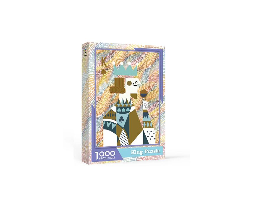 8 King of Spades Jigsaw Puzzle 1000pcs - Image 1