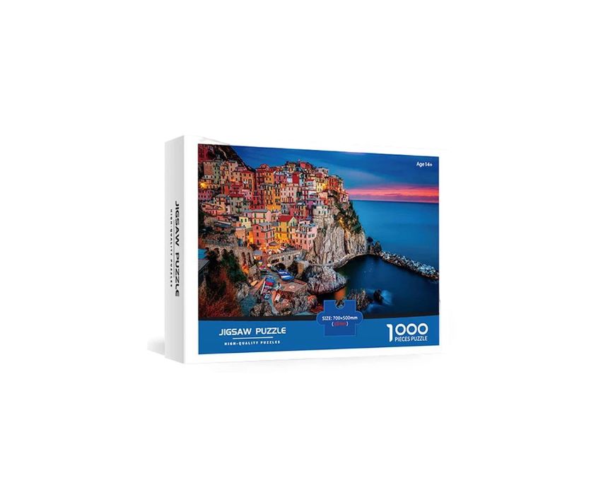 9 Italy Night Scenery Jigsaw Puzzle 1000pcs - Image 1